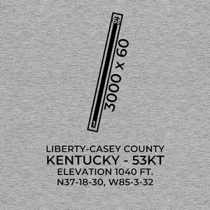 53KT facility map in LIBERTY; KENTUCKY