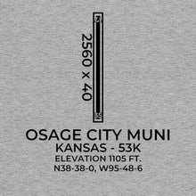 Load image into Gallery viewer, 53K facility map in OSAGE CITY; KANSAS