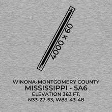 Load image into Gallery viewer, 5A6 facility map in WINONA; MISSISSIPPI