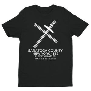 SARATOGA COUNTY in SARATOGA SPRINGS; NEW YORK (5B2) T-Shirt