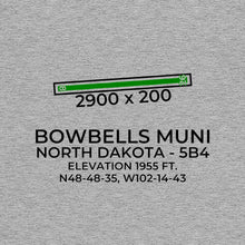 Load image into Gallery viewer, 5b4 bowbells nd t shirt, Gray