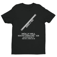 Load image into Gallery viewer, 5j5 holly hill sc t shirt, Black