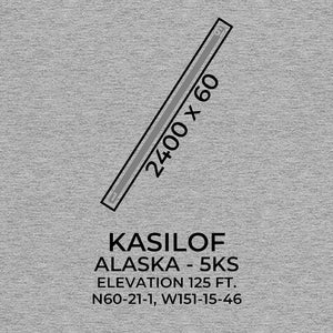 5KS facility map in KASILOF; ALASKA