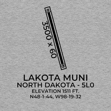 Load image into Gallery viewer, 5l0 lakota nd t shirt, Gray