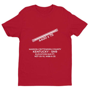 5m9 marion ky t shirt, Red