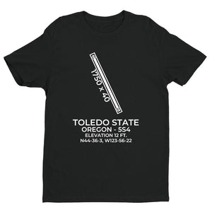 5s4 toledo or t shirt, Black