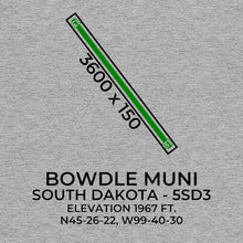 Load image into Gallery viewer, 5sd3 bowdle sd t shirt, Gray