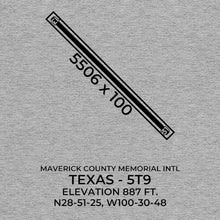 Load image into Gallery viewer, 5t9 eagle pass tx t shirt, Gray