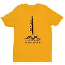 Load image into Gallery viewer, 5u1 dutton mt t shirt, Yellow