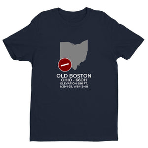 OLD BOSTON in WILLIAMSBURG; OHIO (66OH) T-Shirt