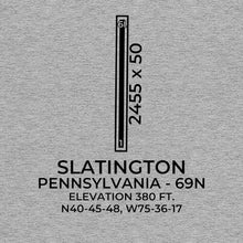 Load image into Gallery viewer, 69N facility map in SLATINGTON; PENNSYLVANIA