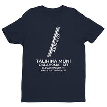 Load image into Gallery viewer, 6f1 talihina ok t shirt, Navy