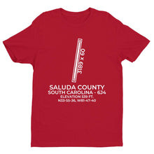 Load image into Gallery viewer, 6j4 saluda sc t shirt, Red