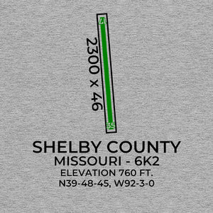 6k2 shelbyville mo t shirt, Gray