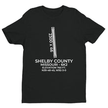 Load image into Gallery viewer, 6k2 shelbyville mo t shirt, Black