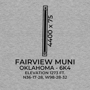 6k4 fairview ok t shirt, Gray