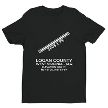 Load image into Gallery viewer, 6l4 logan wv t shirt, Black