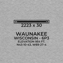 Load image into Gallery viewer, 6P3 facility map in WAUNAKEE; WISCONSIN