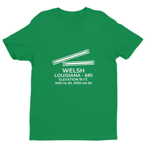 6r1 welsh la t shirt, Green