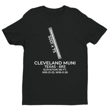 Load image into Gallery viewer, 6r3 cleveland tx t shirt, Black