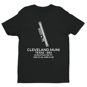 6r3 cleveland tx t shirt, Black