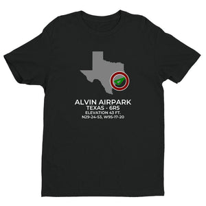 6R5 facility map in ALVIN; TEXAS, Black