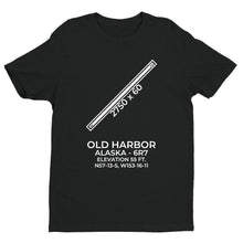 Load image into Gallery viewer, 6r7 old harbor ak t shirt, Black