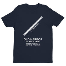 Load image into Gallery viewer, 6r7 old harbor ak t shirt, Navy