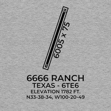 Load image into Gallery viewer, 6te6 guthrie tx t shirt, Gray