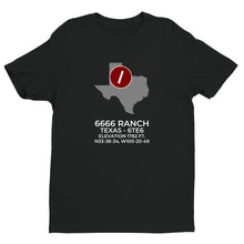 Load image into Gallery viewer, 6666 RANCH in GUTHRIE; TEXAS (6TE6) T-Shirt