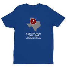 Load image into Gallery viewer, 6666 RANCH in GUTHRIE; TEXAS (6TE6) T-Shirt