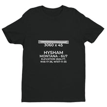 Load image into Gallery viewer, 6u7 hysham mt t shirt, Black