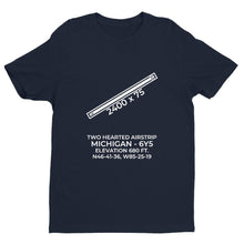 Load image into Gallery viewer, 6y5 newberry mi t shirt, Navy