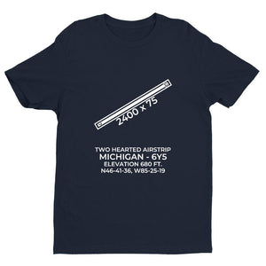6y5 newberry mi t shirt, Navy