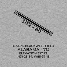 Load image into Gallery viewer, 71J facility map in OZARK; ALABAMA