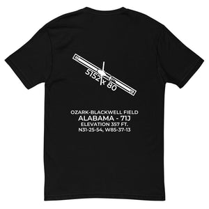 OZARK-BLACKWELL FIELD in OZARK; ALABAMA (71J) T-Shirt