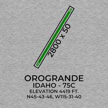 Load image into Gallery viewer, 75C facility map in OROGRANDE; IDAHO