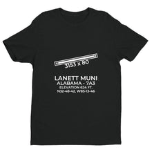 Load image into Gallery viewer, 7a3 lanett al t shirt, Black