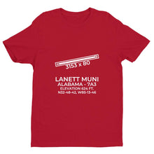 Load image into Gallery viewer, 7a3 lanett al t shirt, Red