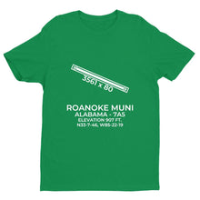 Load image into Gallery viewer, 7a5 roanoke al t shirt, Green
