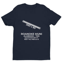 Load image into Gallery viewer, 7a5 roanoke al t shirt, Navy