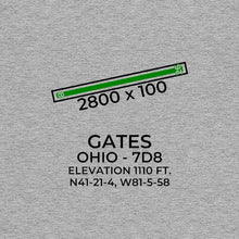 Load image into Gallery viewer, 7d8 garrettsville oh t shirt, Gray
