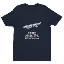 Load image into Gallery viewer, 7d8 garrettsville oh t shirt, Navy