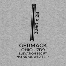 Load image into Gallery viewer, 7d9 geneva oh t shirt, Gray