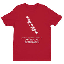 Load image into Gallery viewer, 7f7 clifton tx t shirt, Red