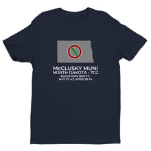Load image into Gallery viewer, MC CLUSKY MUNI in McCLUSKY; NORTH DAKOTA (7G2) T-Shirt