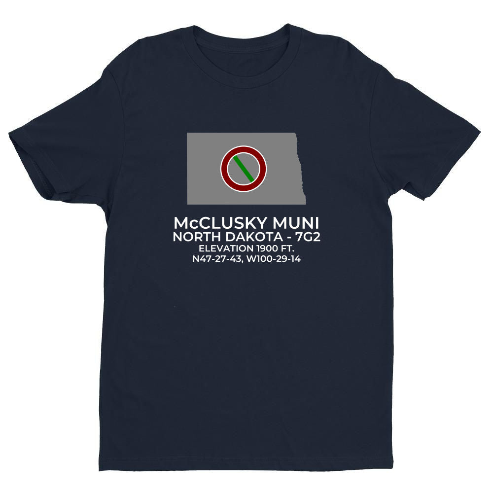 MC CLUSKY MUNI in McCLUSKY; NORTH DAKOTA (7G2) T-Shirt