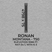 Load image into Gallery viewer, 7S0 facility map in RONAN; MONTANA
