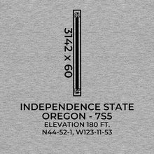 Load image into Gallery viewer, 7s5 independence or t shirt, Gray