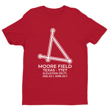 Load image into Gallery viewer, MOORE FIELD (7TE7) near MISSION; TEXAS (TX) T-Shirt